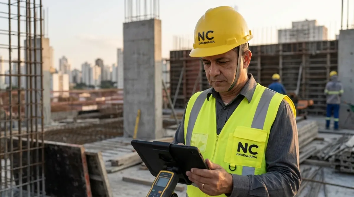 Acompanhamento Técnico de Obras — vistoria técnica em edificação