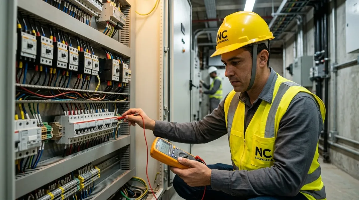 Eletricista Residencial e de Condomínio — vistoria técnica em edificação