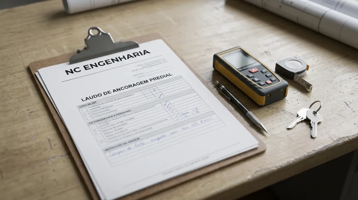 Laudo Ancoragem — entregáveis e documentação técnica