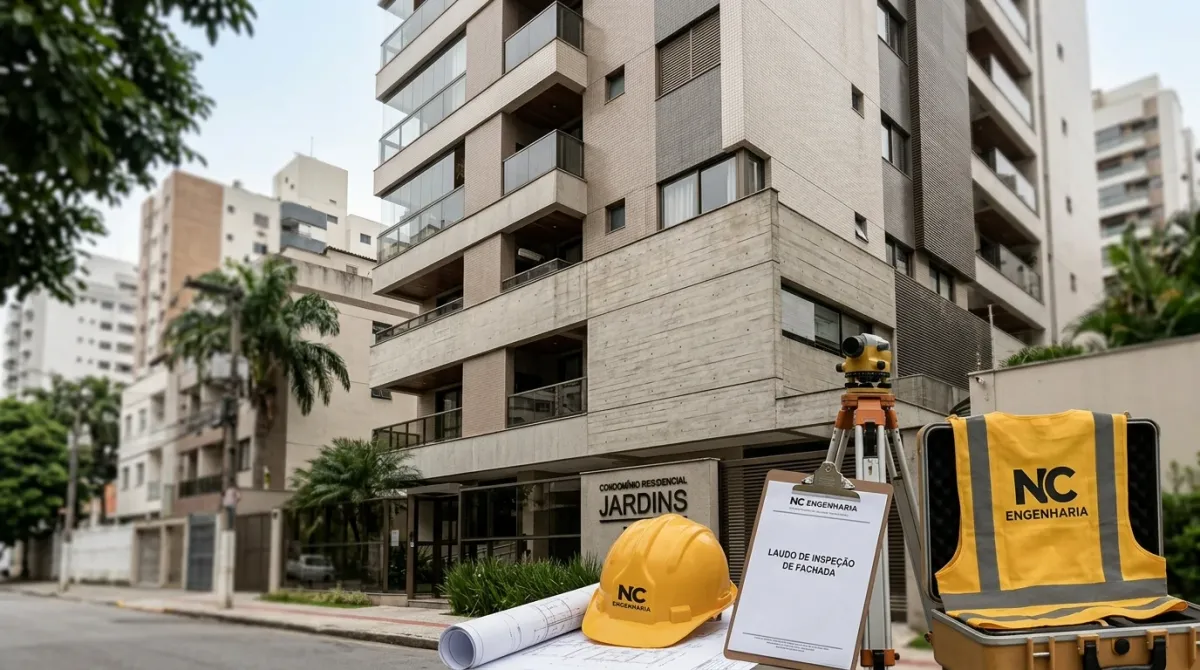 Laudo de Fachada — execução técnica em campo