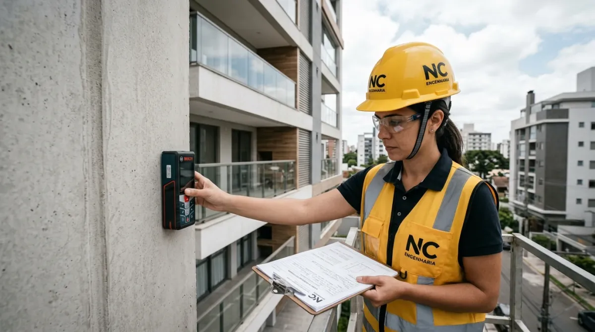 Laudo e Inspeção de Fachada — vistoria técnica em edificação