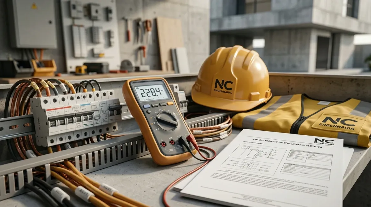 Laudos Elétricos — entregáveis e documentação técnica