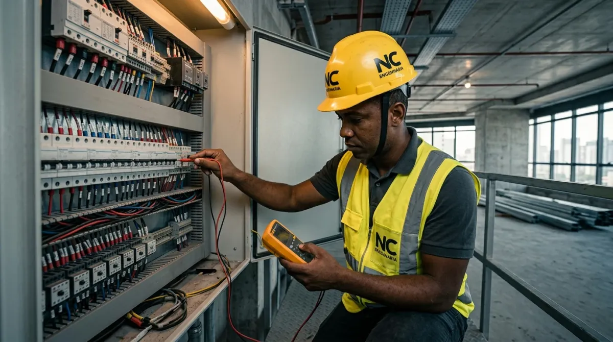 Manutenção e Instalação Elétrica Predial — vistoria técnica em edificação