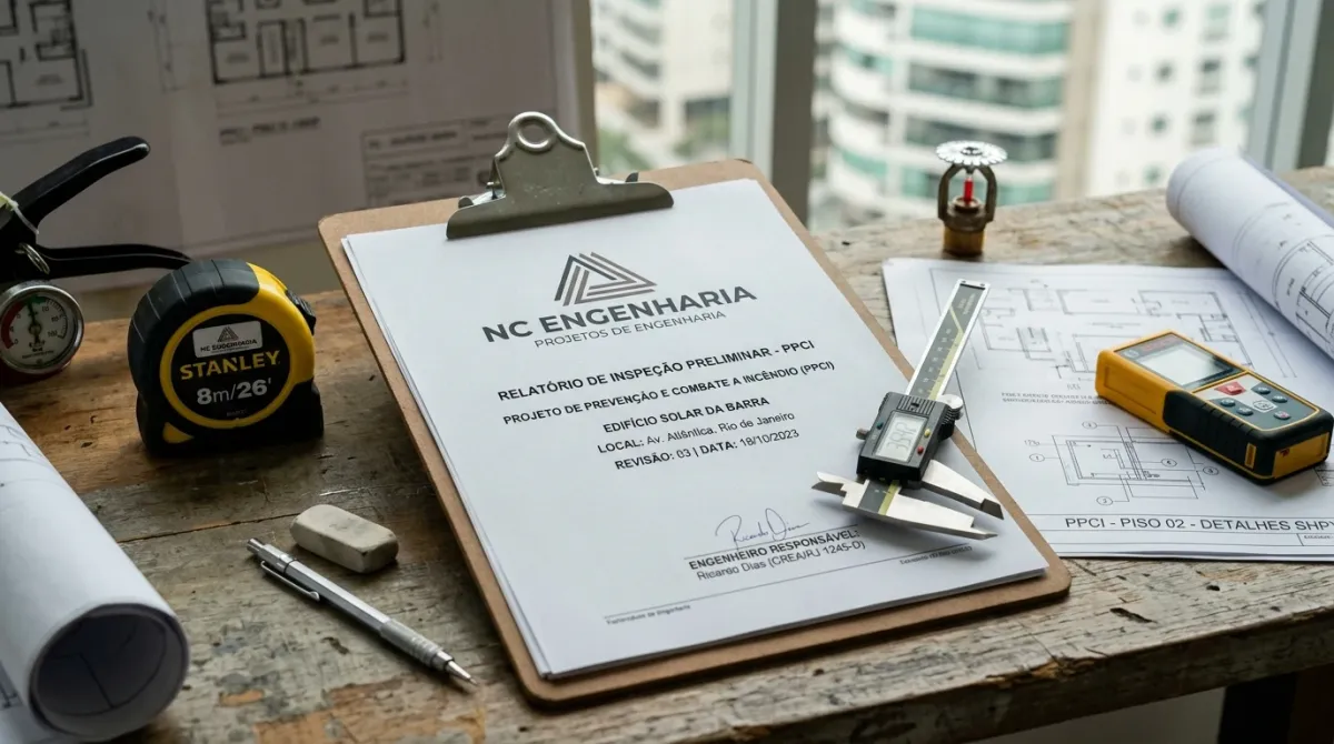 PPCI — entregáveis e documentação técnica