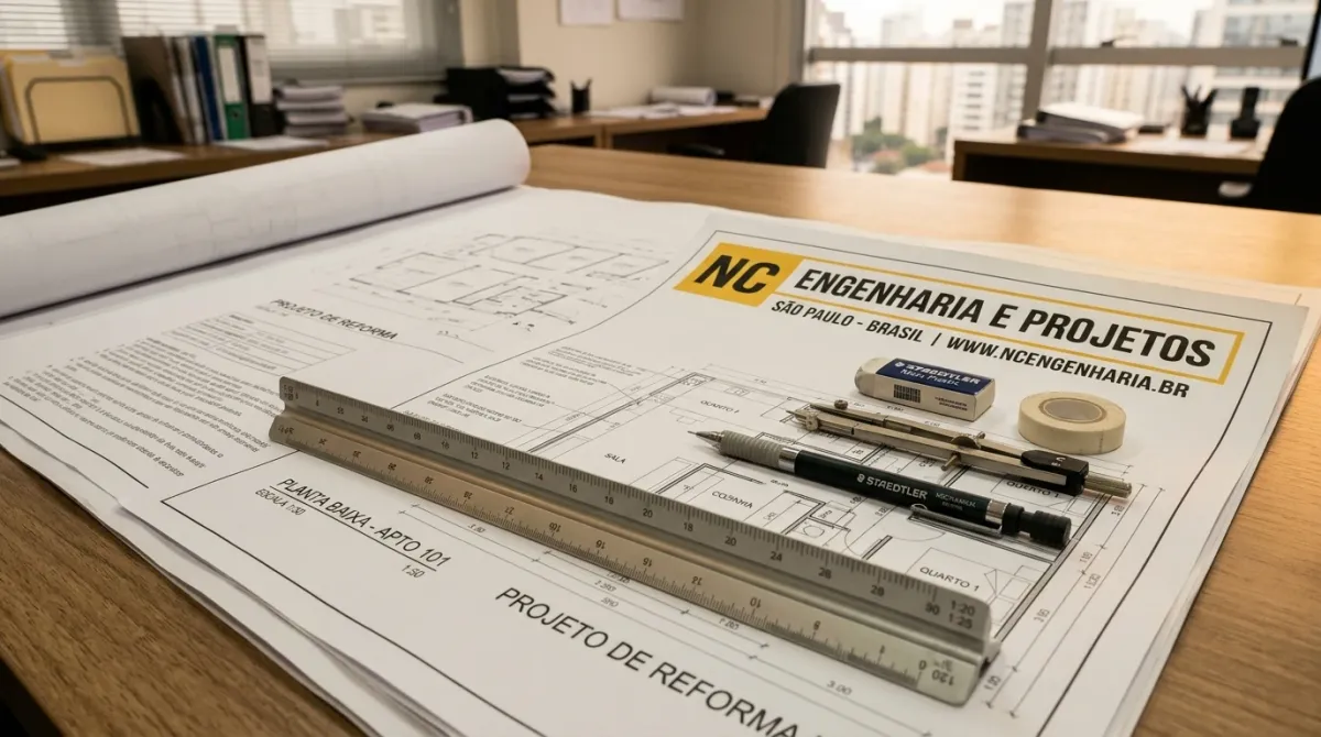 Projeto de Reforma — entregáveis e documentação técnica