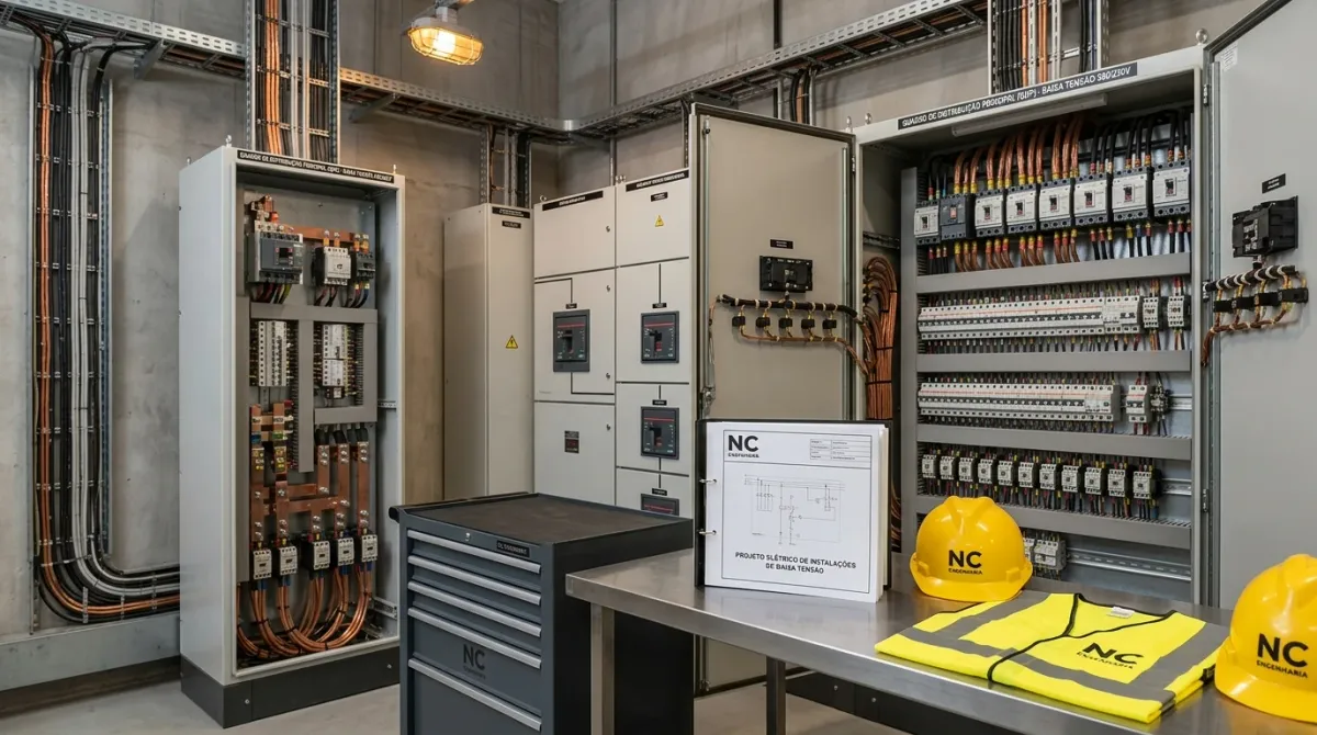 Projeto Elétrico — execução técnica em campo