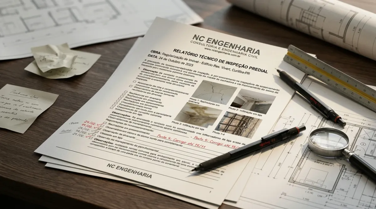 Regularização Imobiliária — entregáveis e documentação técnica