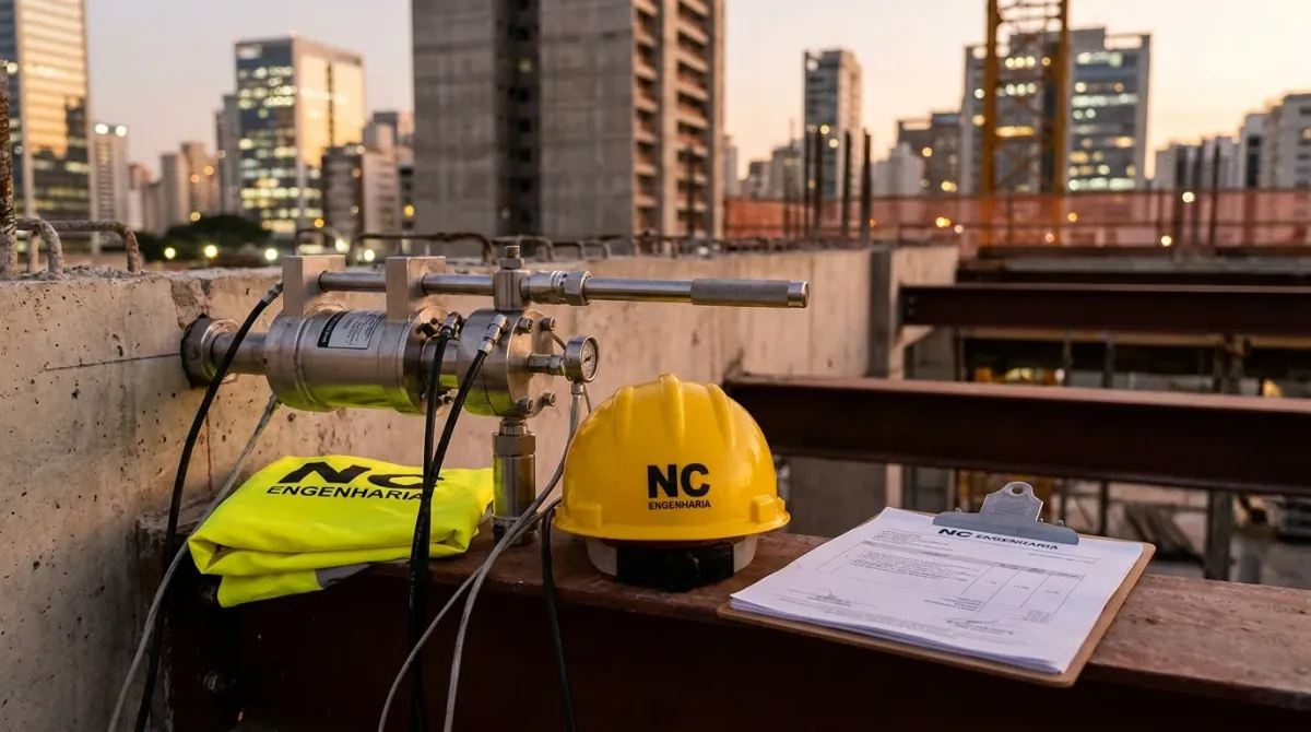 Teste de Arrancamento — execução técnica em campo