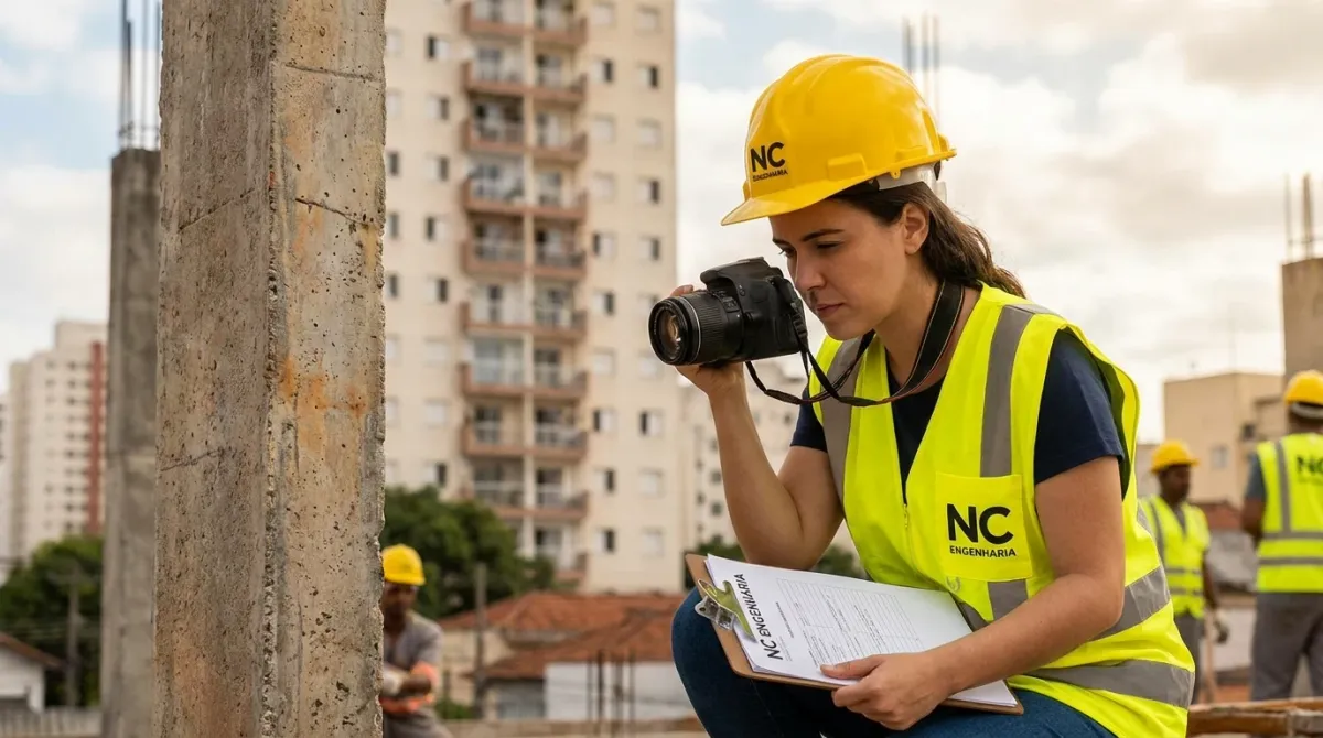 Vistoria de Obra — vistoria técnica em edificação