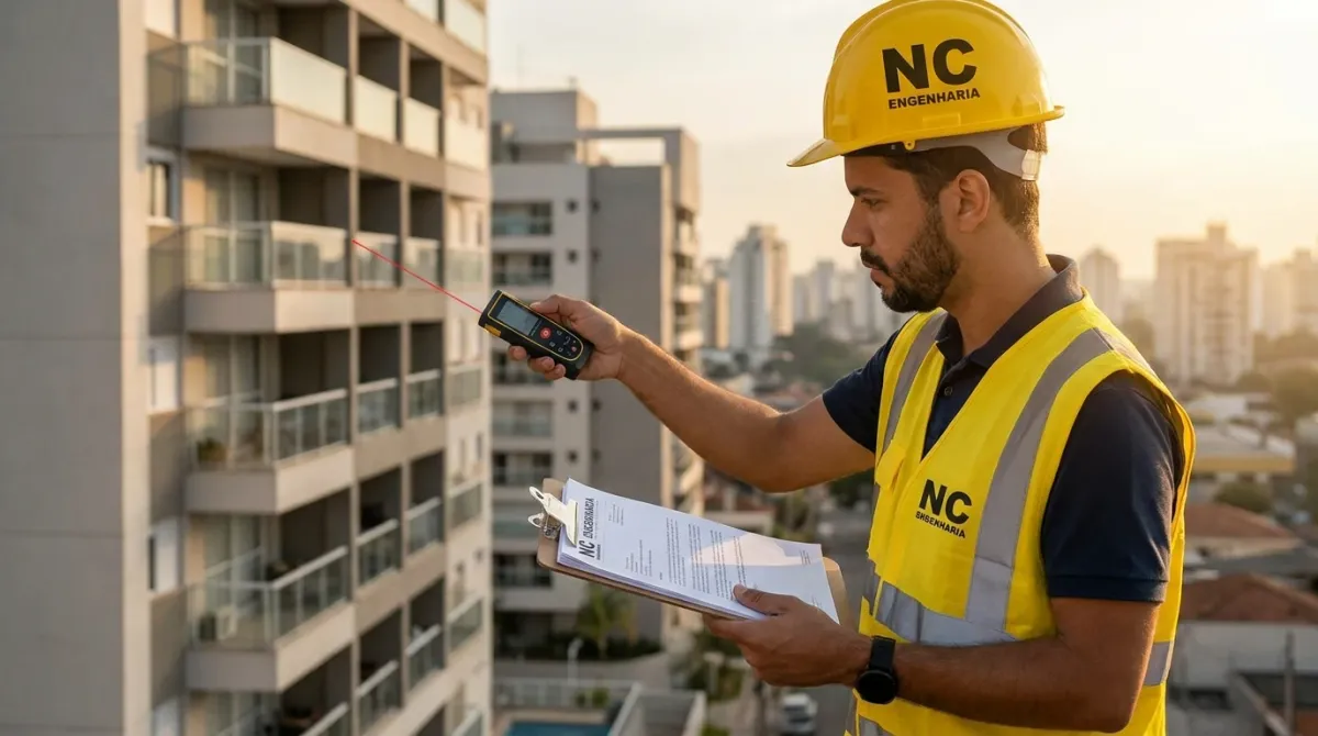 Vistoria Pré-Entrega de Imóvel Novo — vistoria técnica em edificação